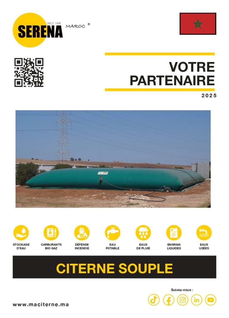 Manuel Installation Serena MAROC Fr Citerne souple